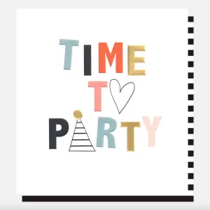 Card | Time To Party Heart & Hat