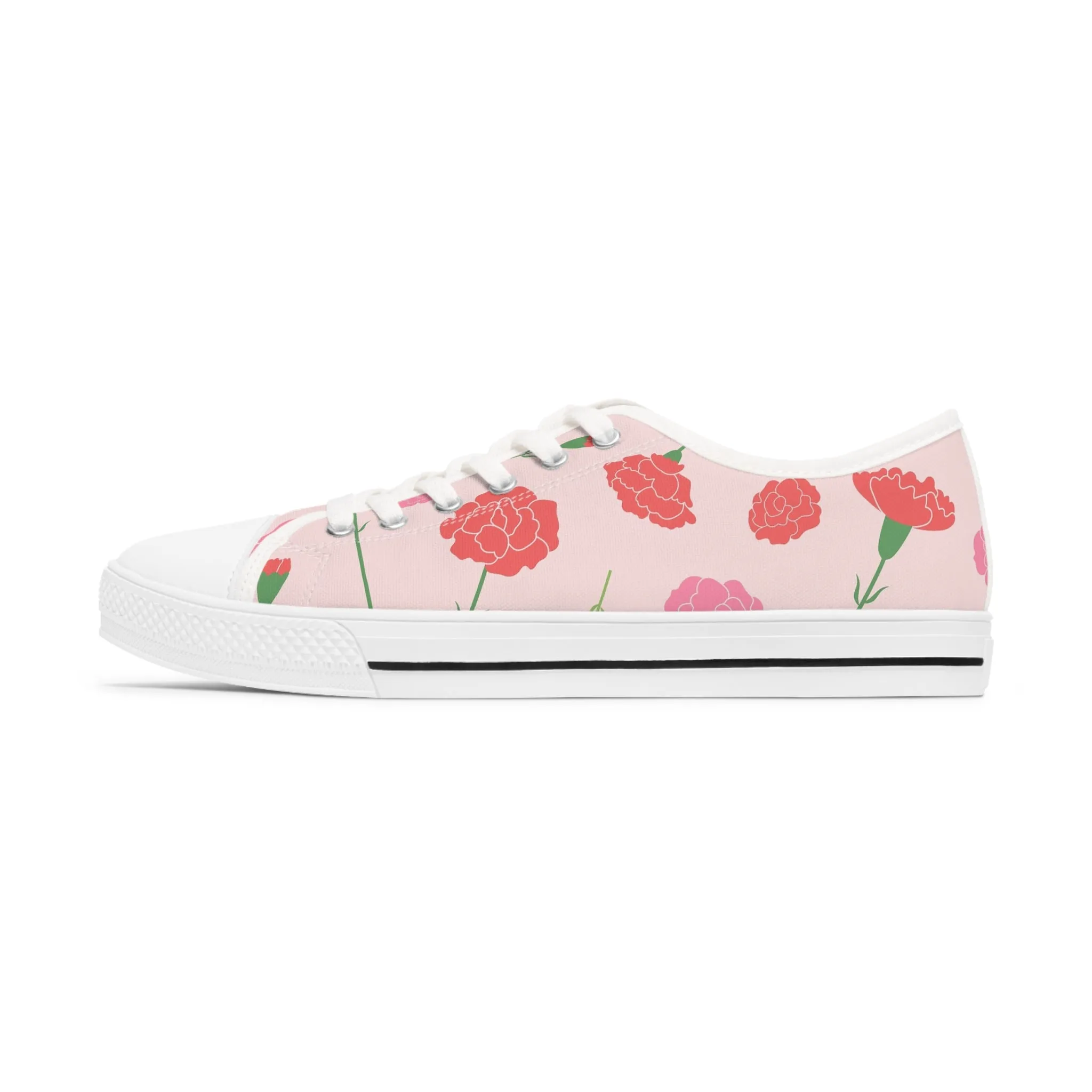 Carnation Women's Low Top Sneakers