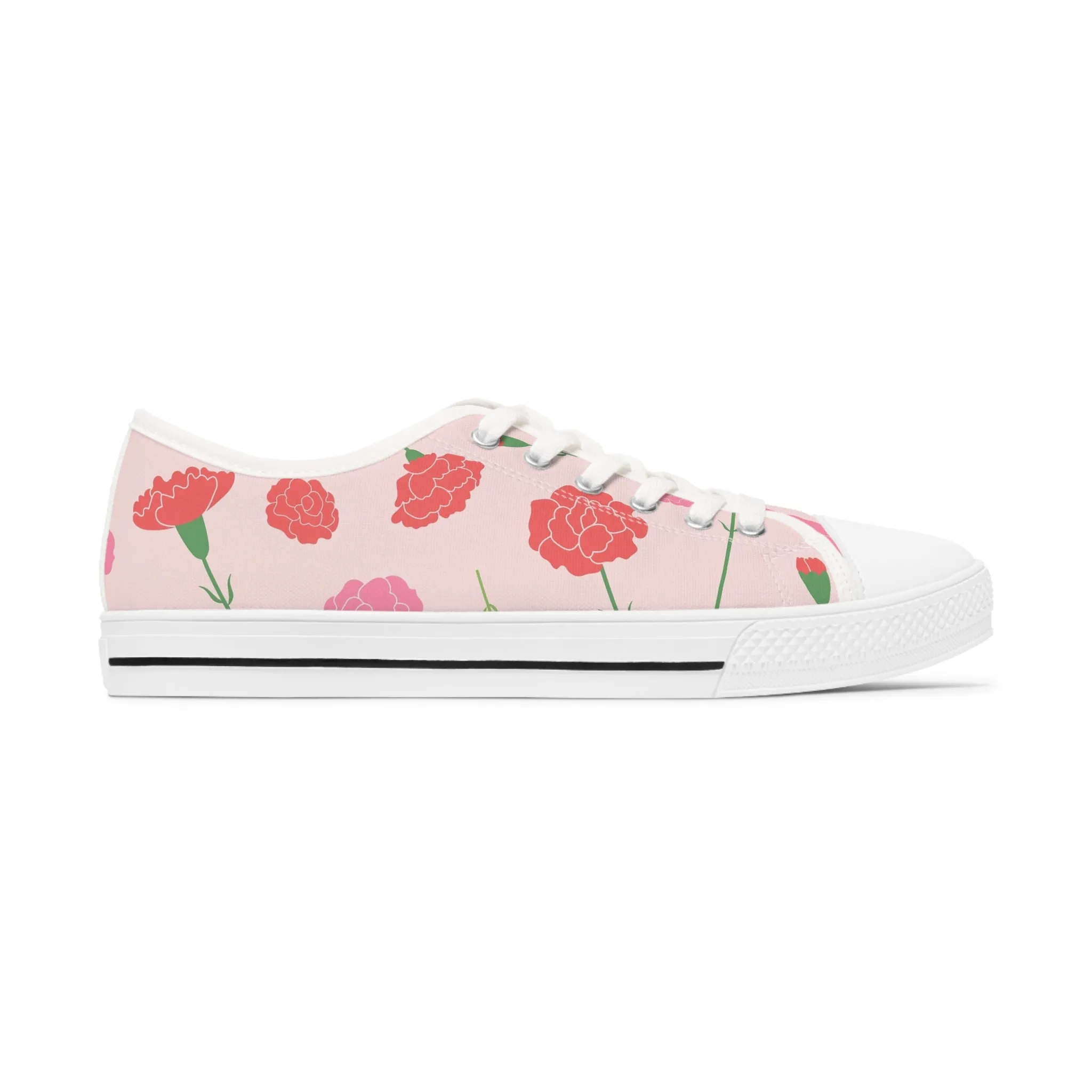 Carnation Women's Low Top Sneakers