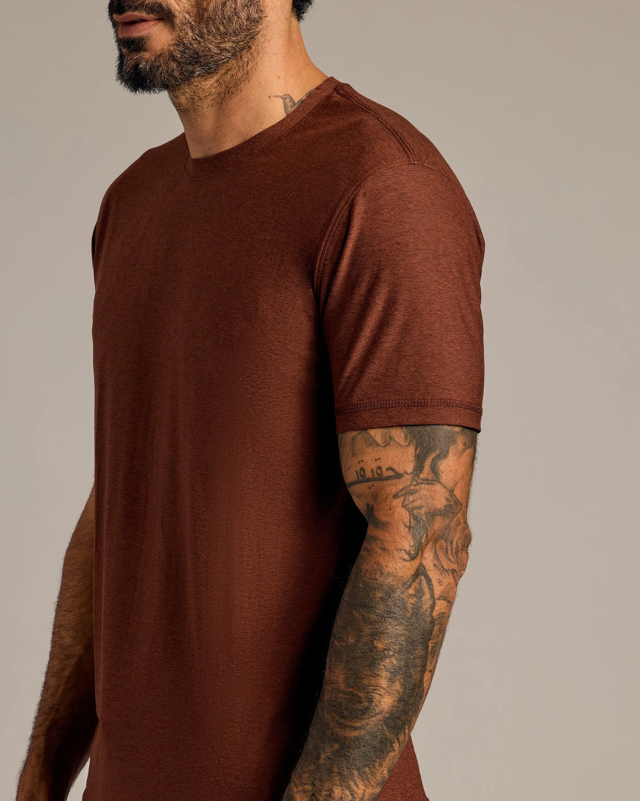 Cedar Active Crew Neck Tee