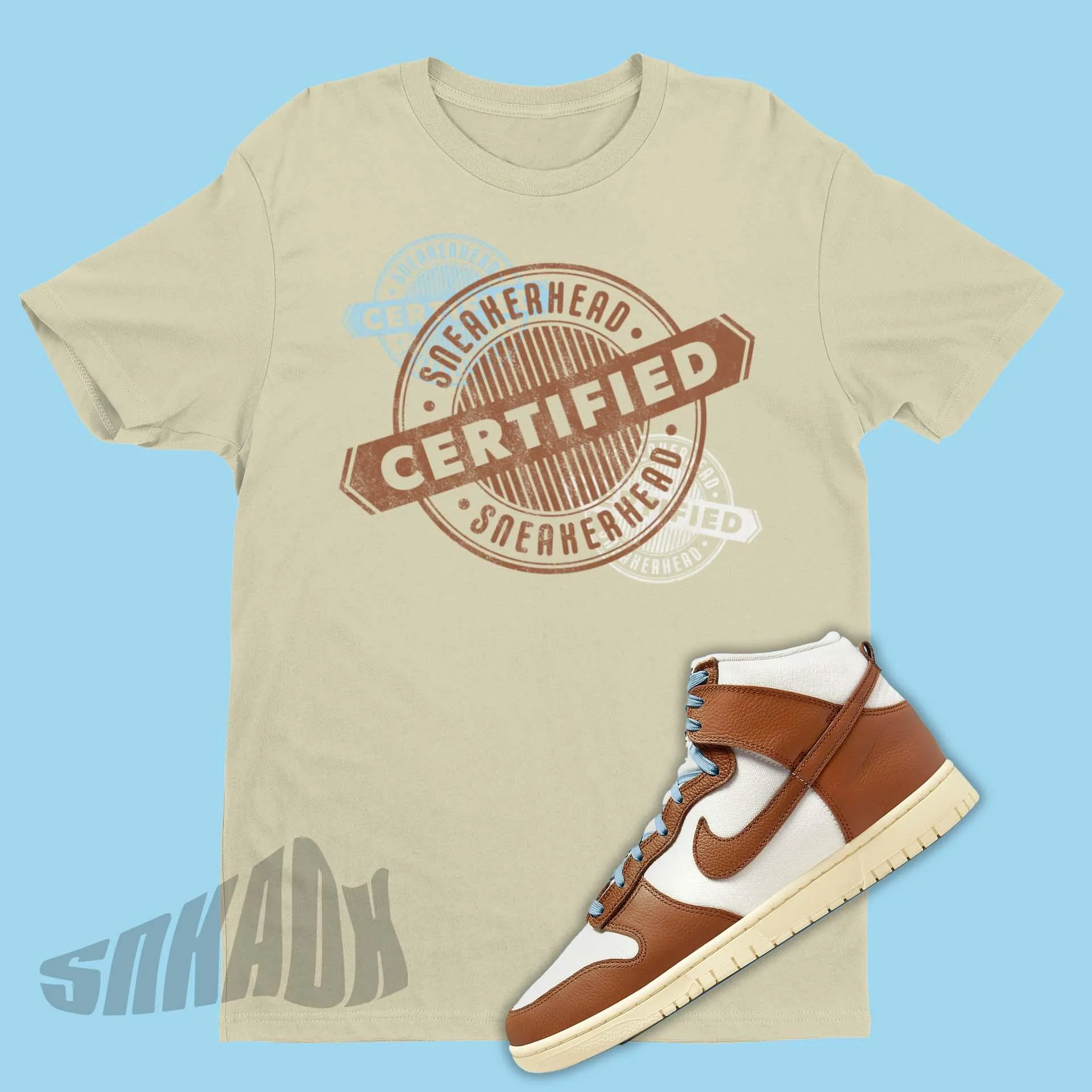 Certified Sneakerhead Shirt To Match Nike Dunk High Certified Fresh