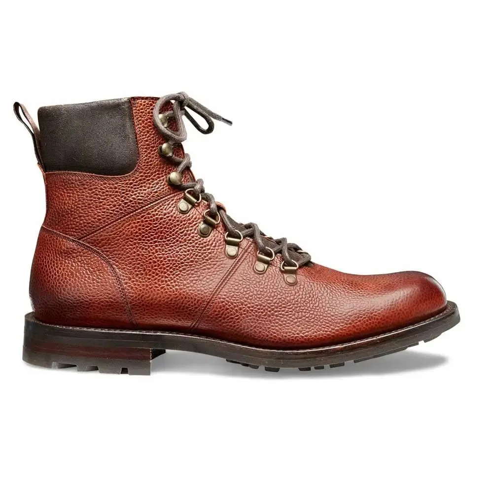 CHEANEY Boots - Mens Ingleborough B Hiker - Mahogany Grain