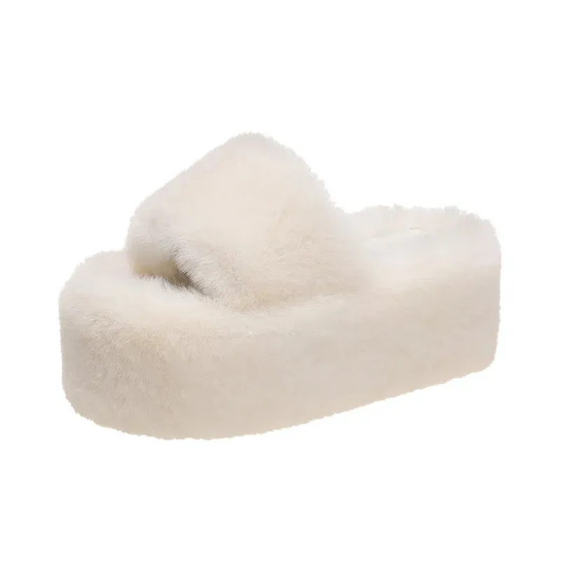 Chill With Me Fluffy Slippers