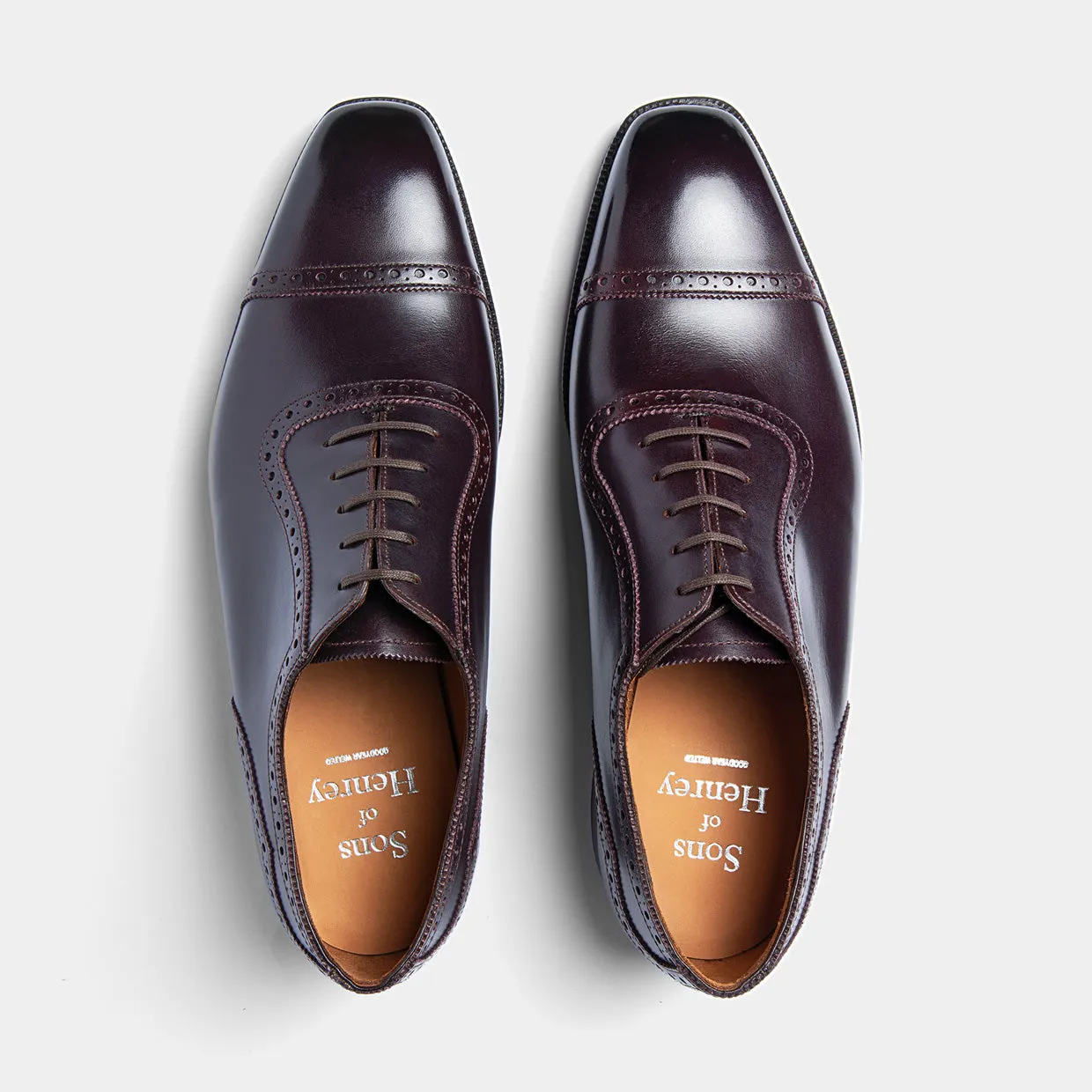 Cortès Adelaide Oxford Oxblood