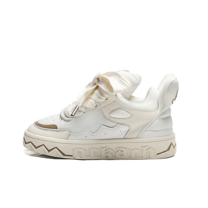 Cream Puff-100 Flat Sneakers