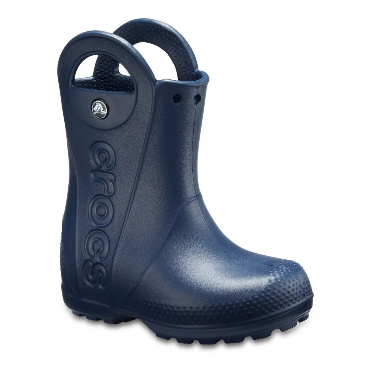 Crocs stivaletto antipioggia da bambino Handle It Rain Boot K 12803-410 navy