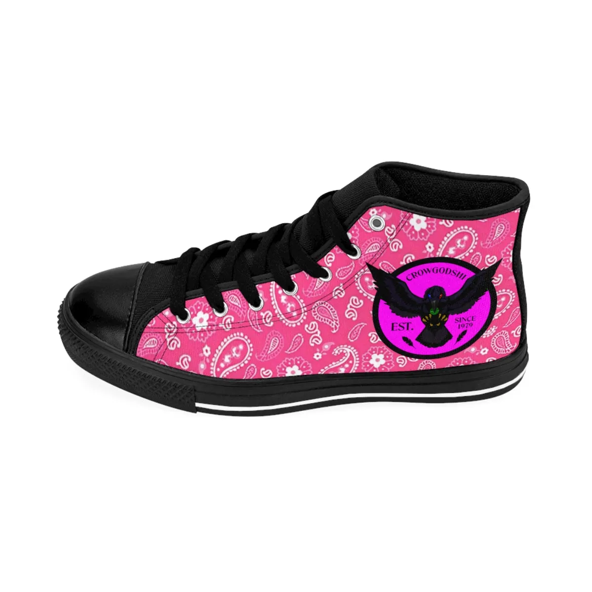 Crowgodshi Pink Colors High-Tops