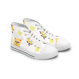 Cute Wombat Women's High Top Sneakers