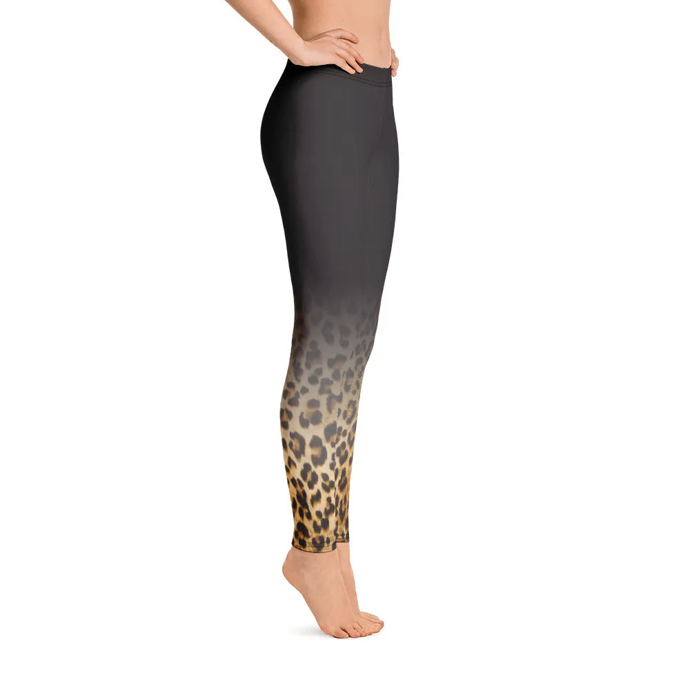 Dark Cheetah Gradient Leggings