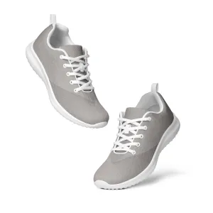 DASH Geo Gray Men’s Athletic Shoes Lightweight Breathable Design by IOBI Original Apparel