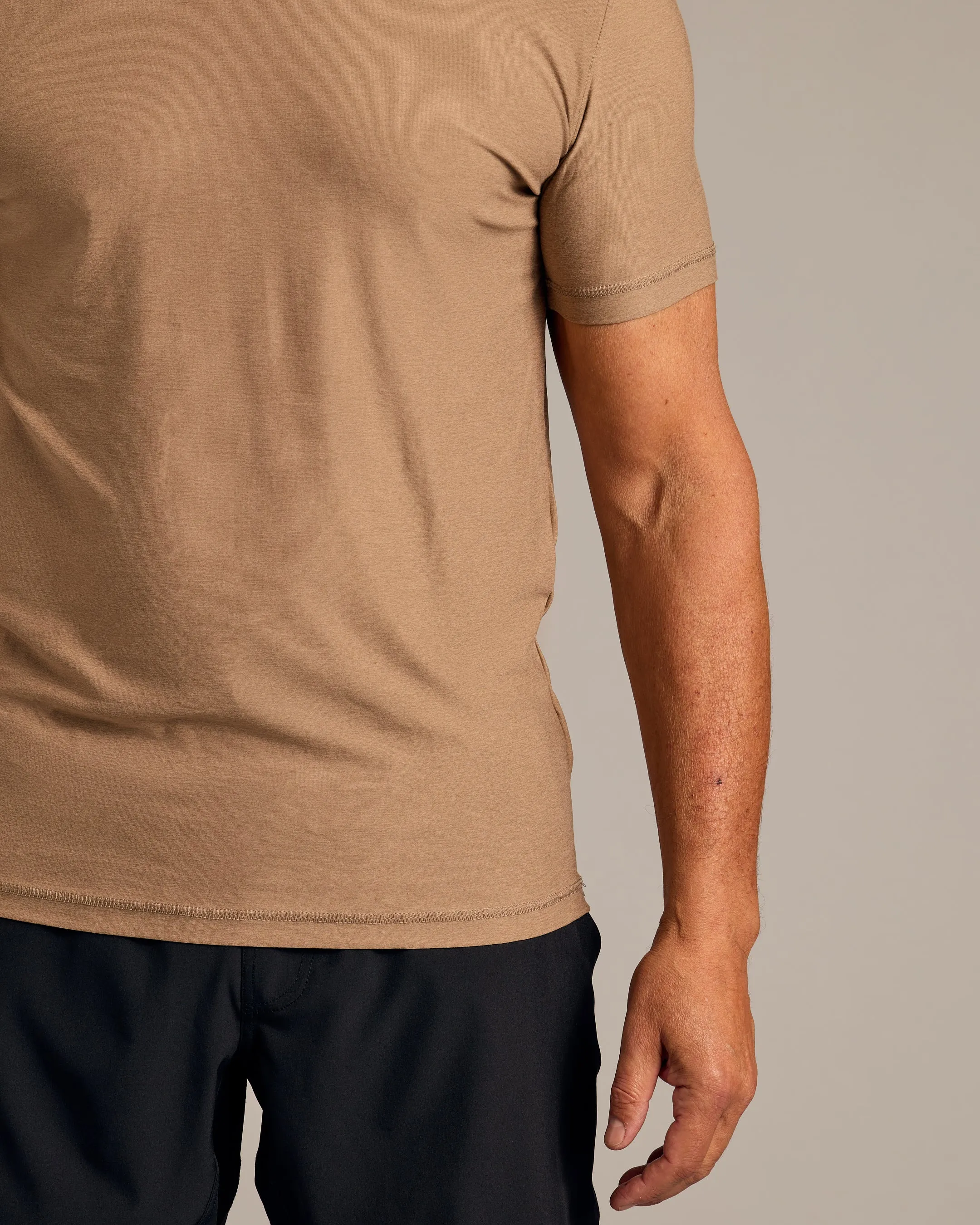 Driftwood Active Crew Neck Tee