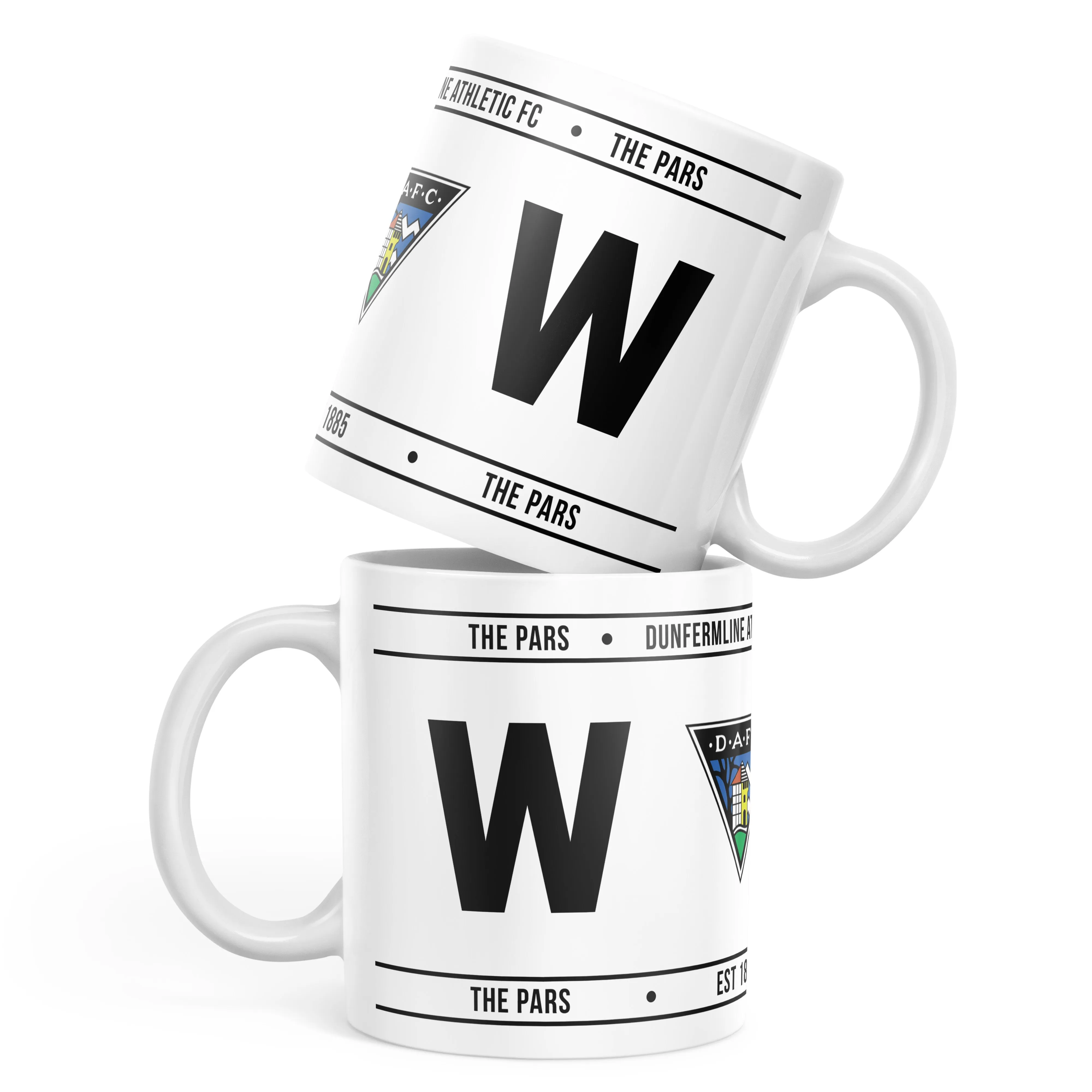 Dunfermline Athletic Initial Mug