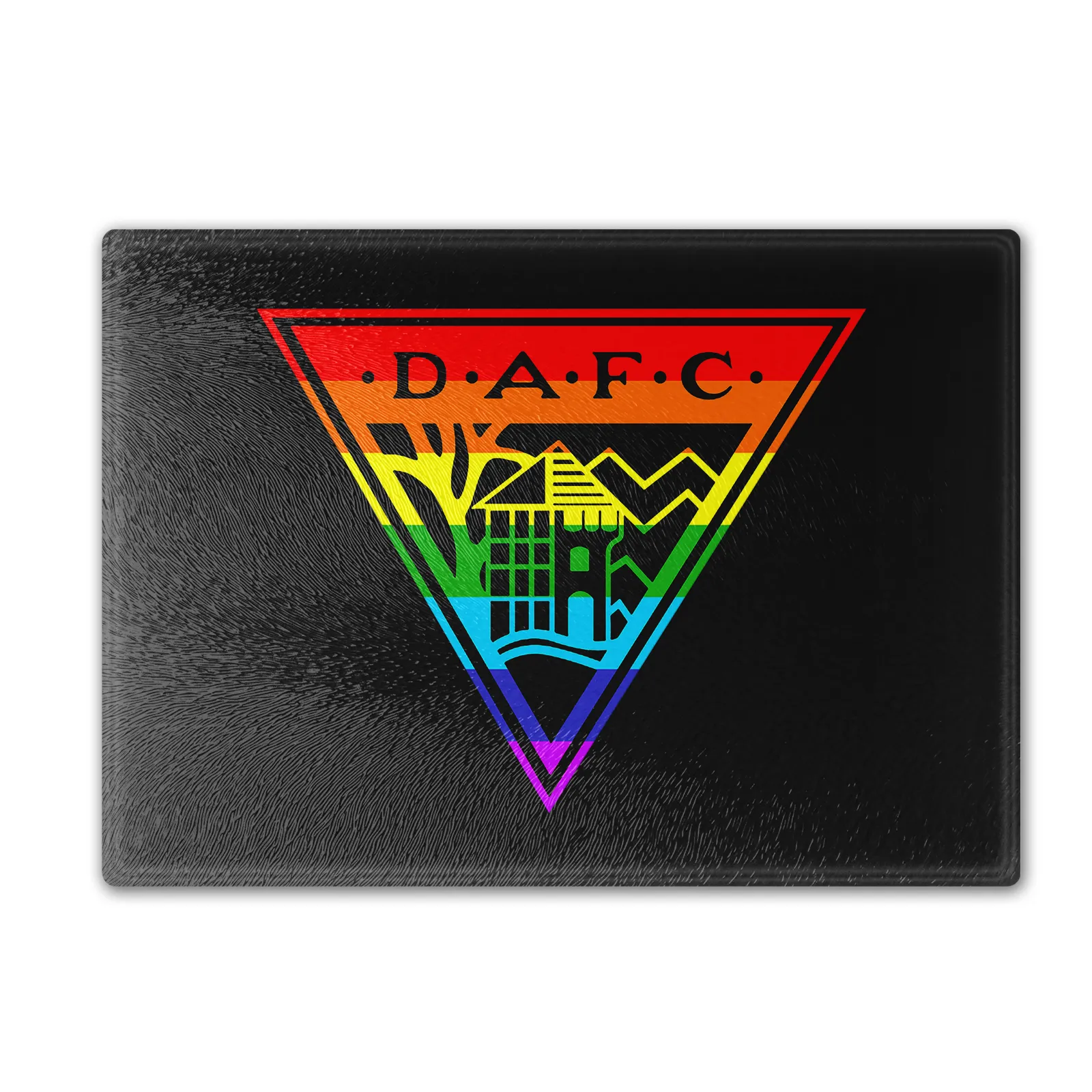 Dunfermline Athletic Rainbow Chopping Board