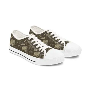 Extinct Animals Women's Low Top Sneakers