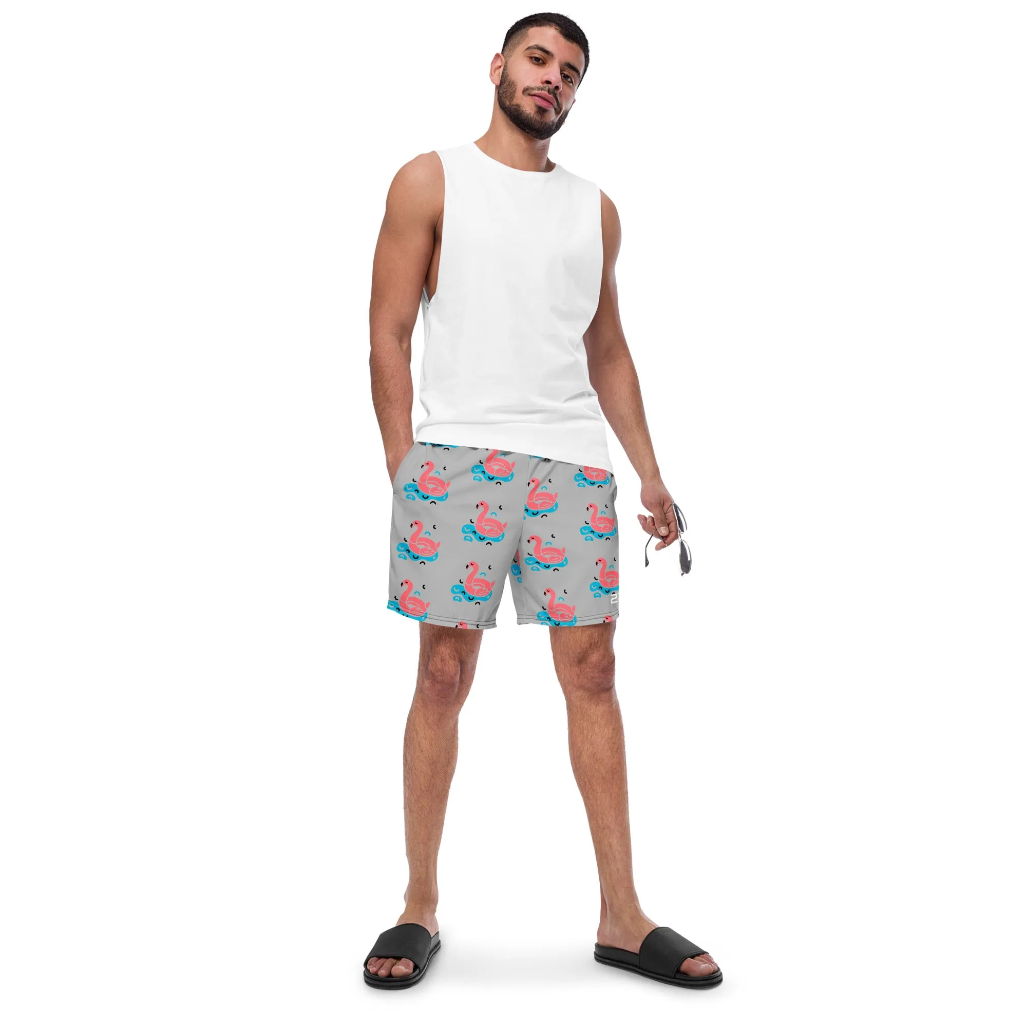 Flamingo Florida Swim Trunks