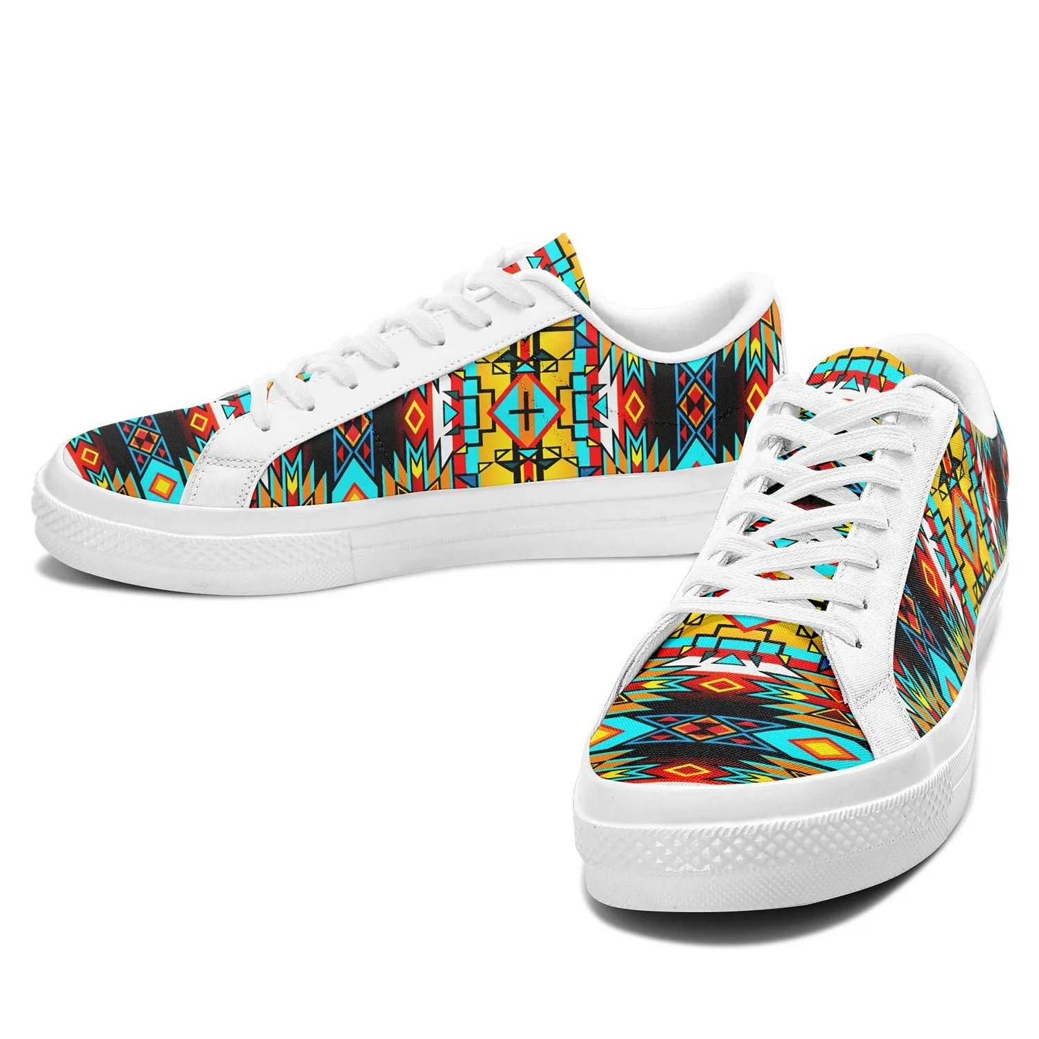 Force of Nature Twister Aapisi Low Top Canvas Shoes White Sole