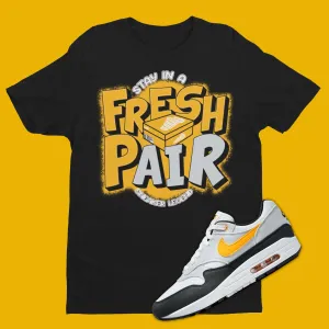 Fresh Pair T-Shirt Matching For Nike Air Max 1 White