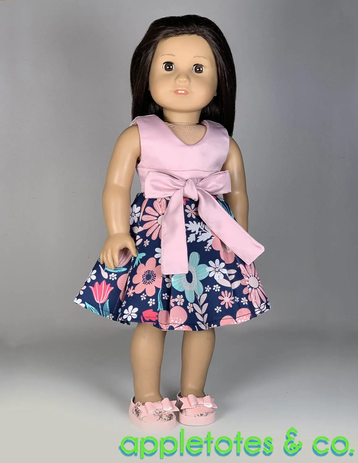 Georgina Dress 18 Inch Doll Sewing Pattern