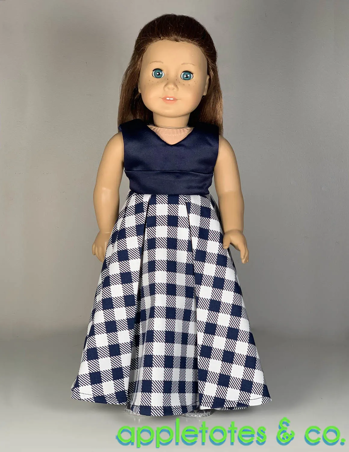 Georgina Dress 18 Inch Doll Sewing Pattern