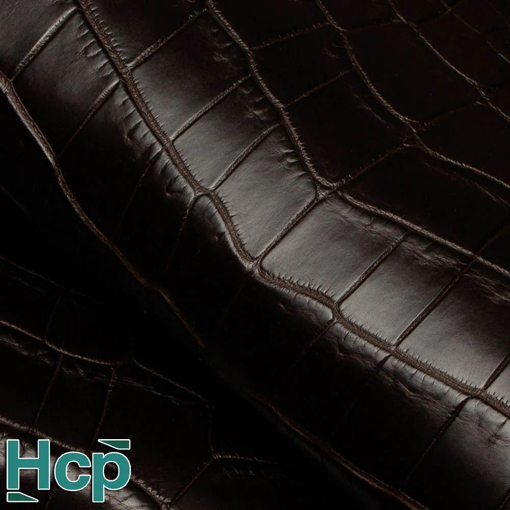 HCP NILE CROCODILE - DARK BROWN