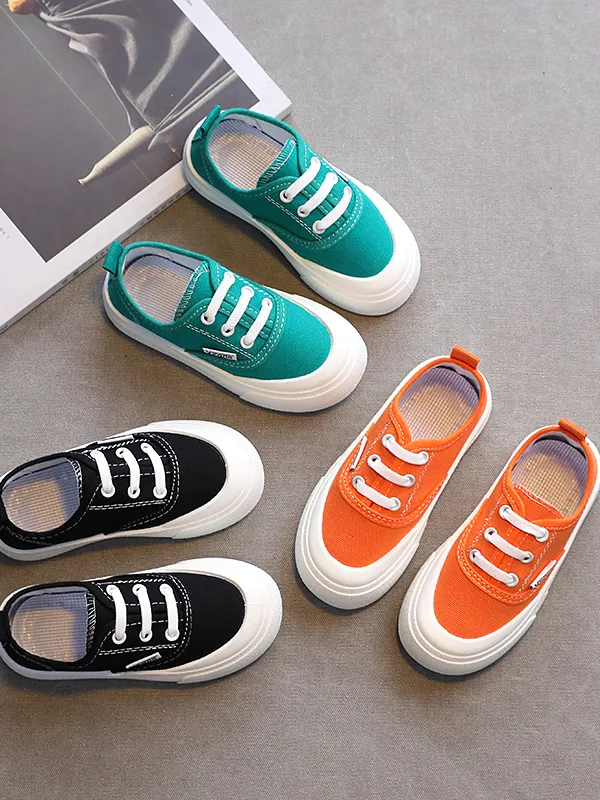 Heritage Classic Canvas Sneakers by Liv and Mia