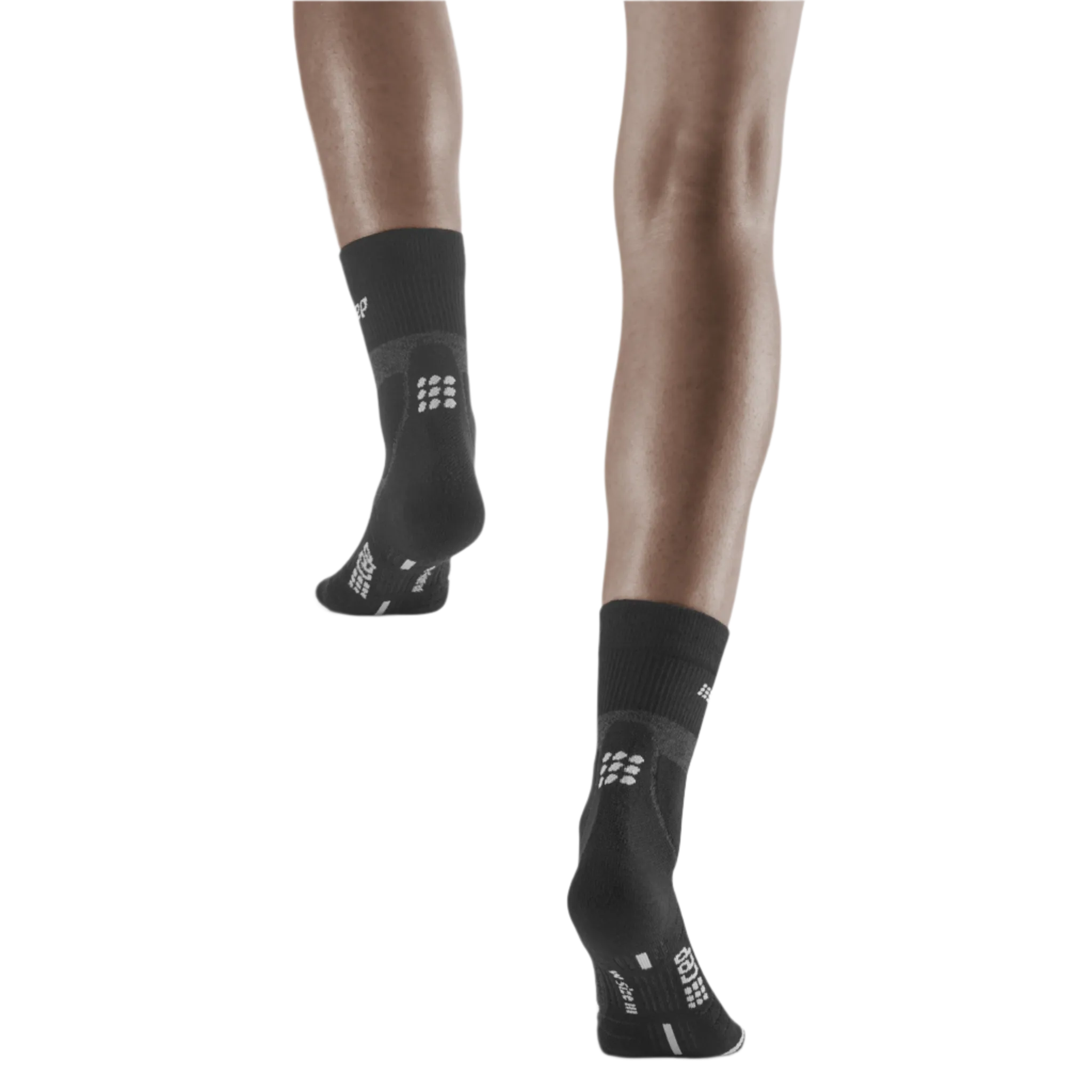 Hiking Merino Mid Cut Compression Socks, Women