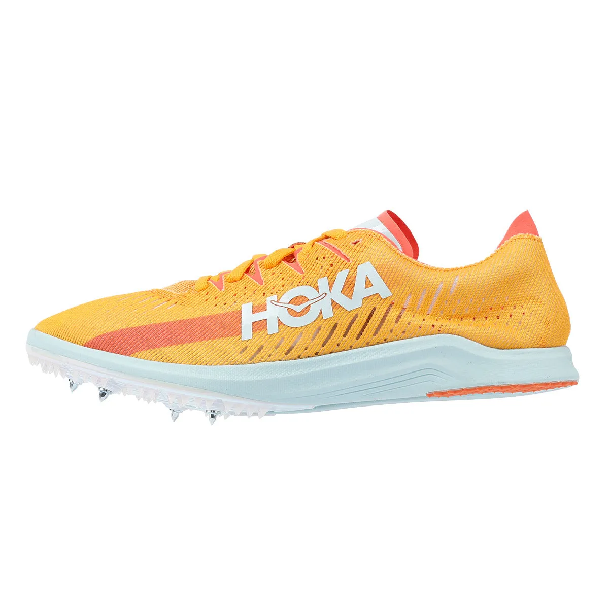 Hoka Cielo X LD Radiant Yellow / Camellia Running Spikes