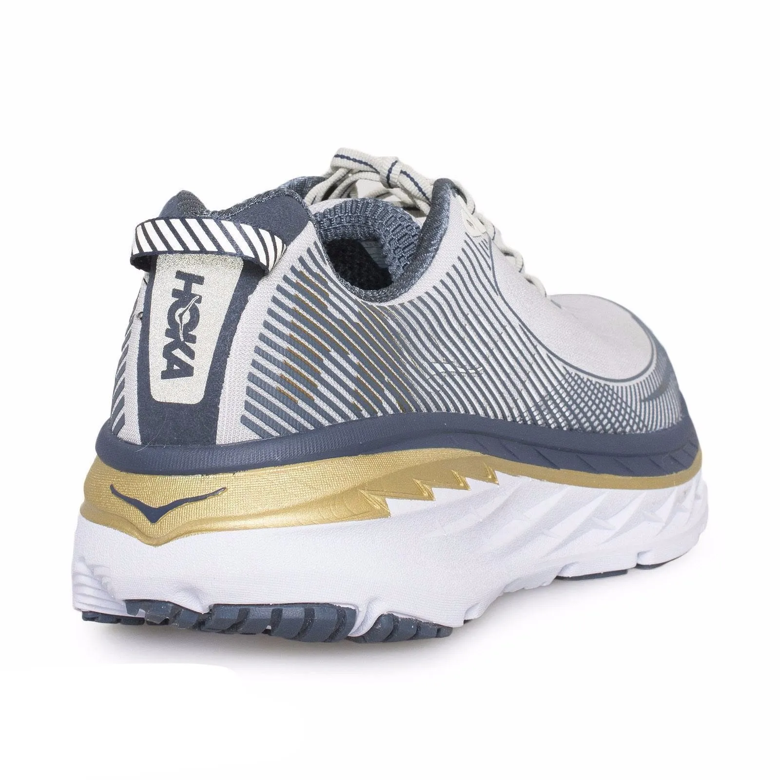 Hoka One One Bondi 5 Cool Gray / Midnight Navy Shoe