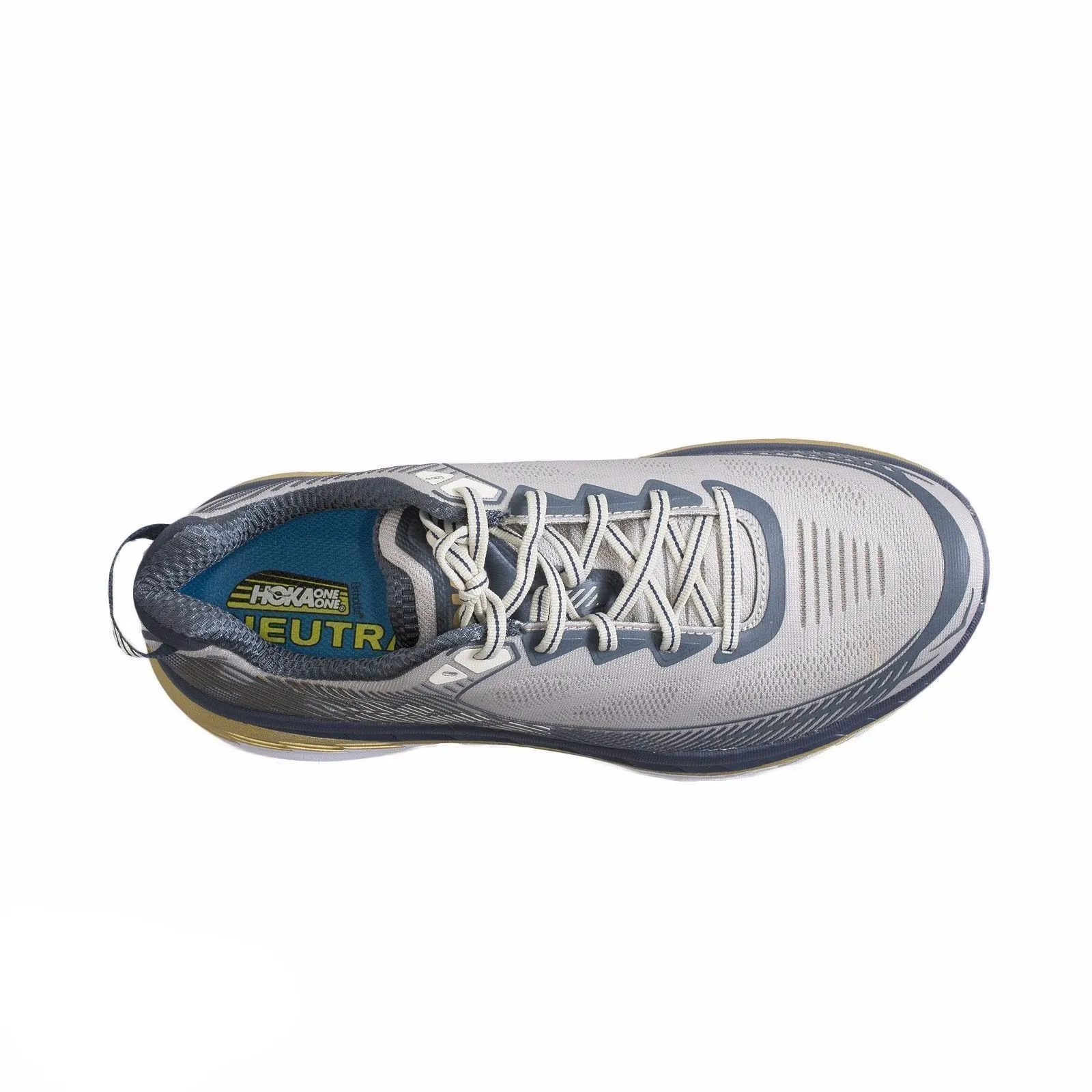 Hoka One One Bondi 5 Cool Gray / Midnight Navy Shoe