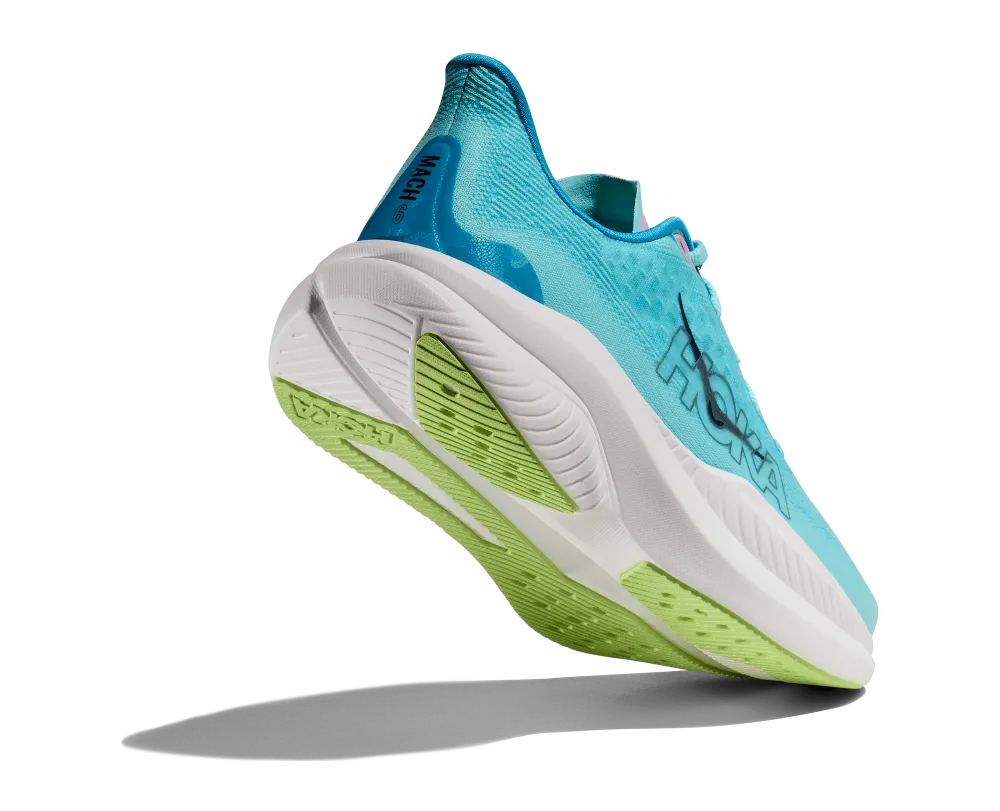 'HOKA' Women's Mach 6 - Cloudless / Waterpark