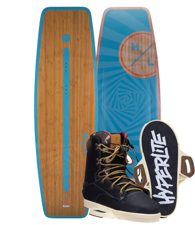 Hyperlite Freepress Wakeboard Package with Codyak Boots (2022)