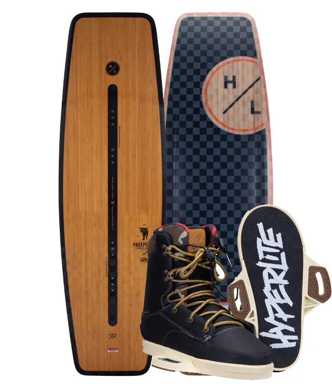 Hyperlite Freepress Wakeboard Package with Codyak Boots (2022)