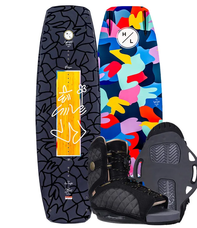 Hyperlite Prizm Wakeboard Package with Syn Boots (2025)