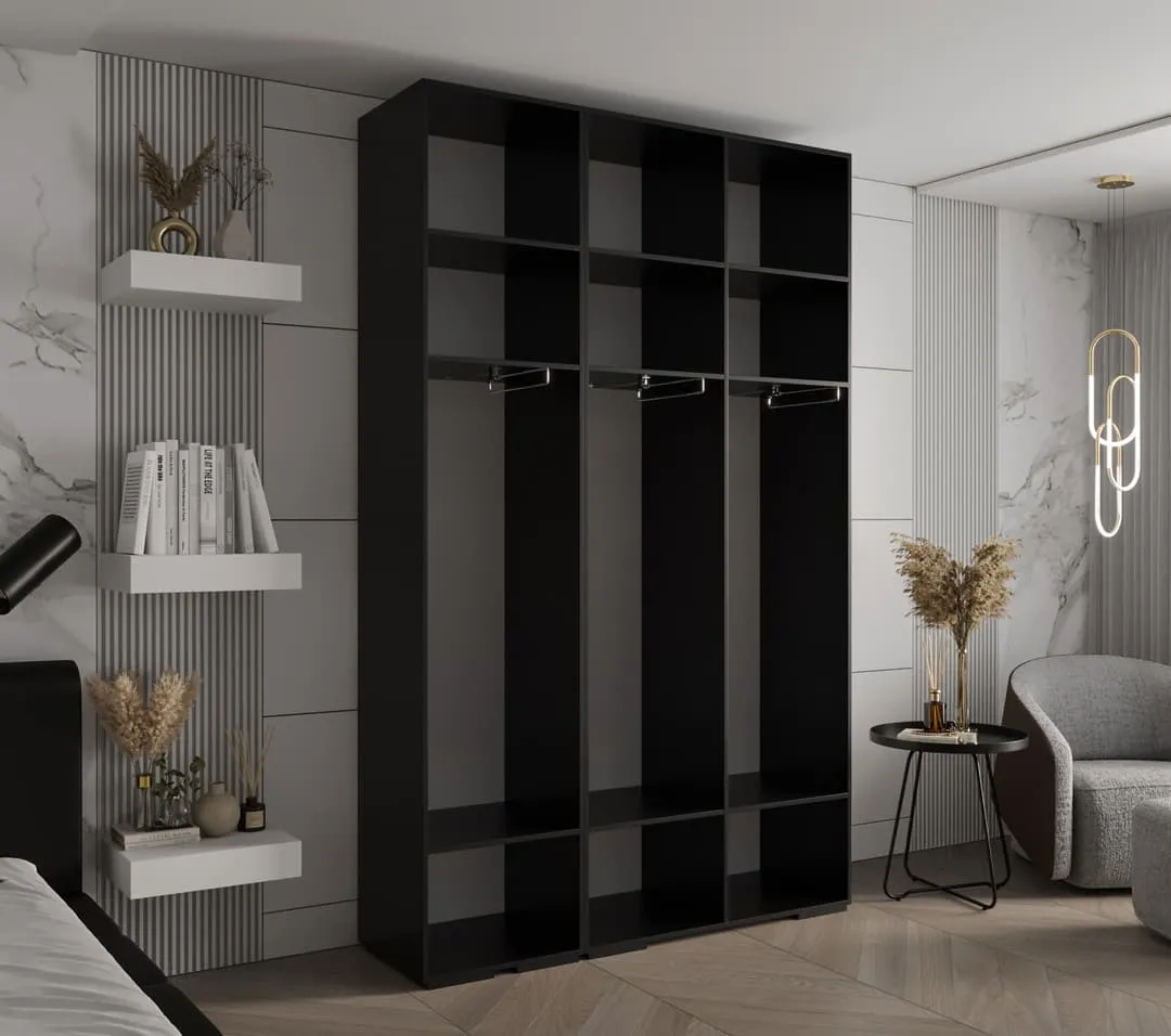 Inova III Hinged Door Wardrobe 150cm