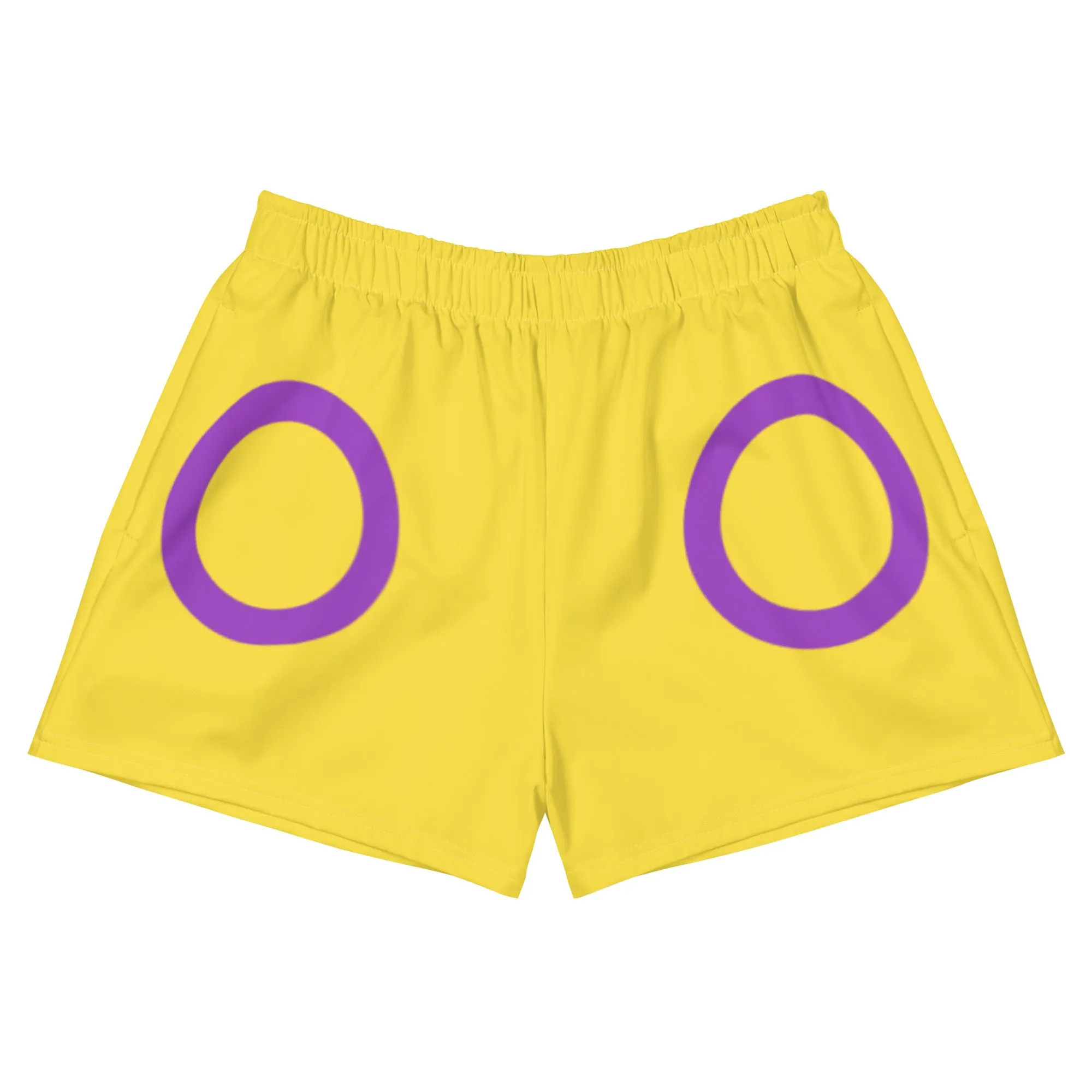 Intersex Flag Athletic Shorts