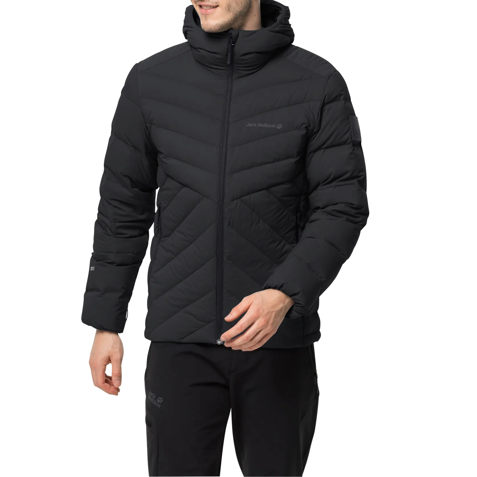 Jack Wolfskin Men&#x27;s Athletic Down Jacket Black | Buy Jack Wolfskin Men&#x27;s Athletic Down Jacket Black here | Outnorth