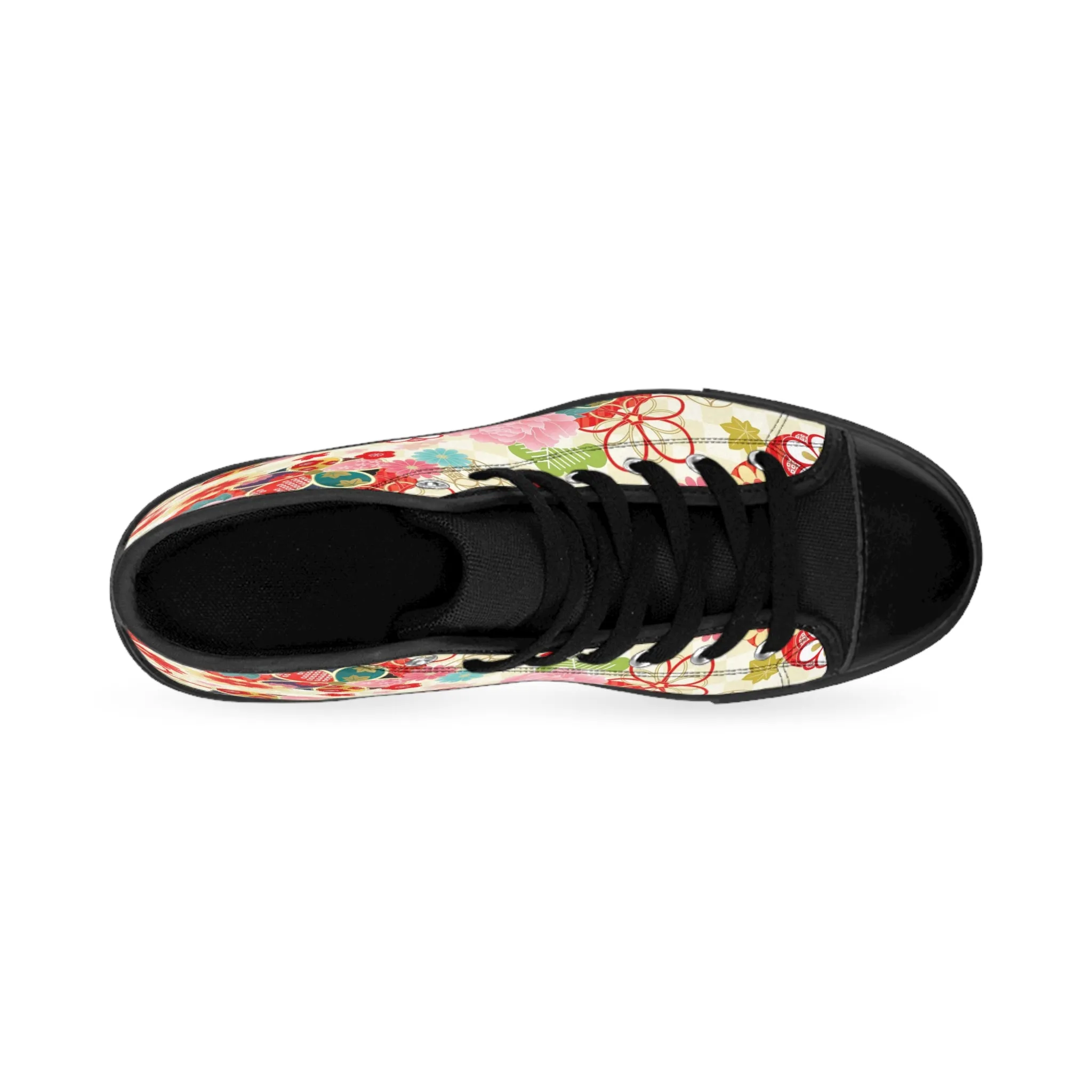 Japanese Fancy Flowers Women's Classic Sneakers