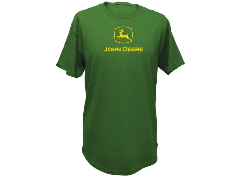 John Deere Green Men's Logo Tee