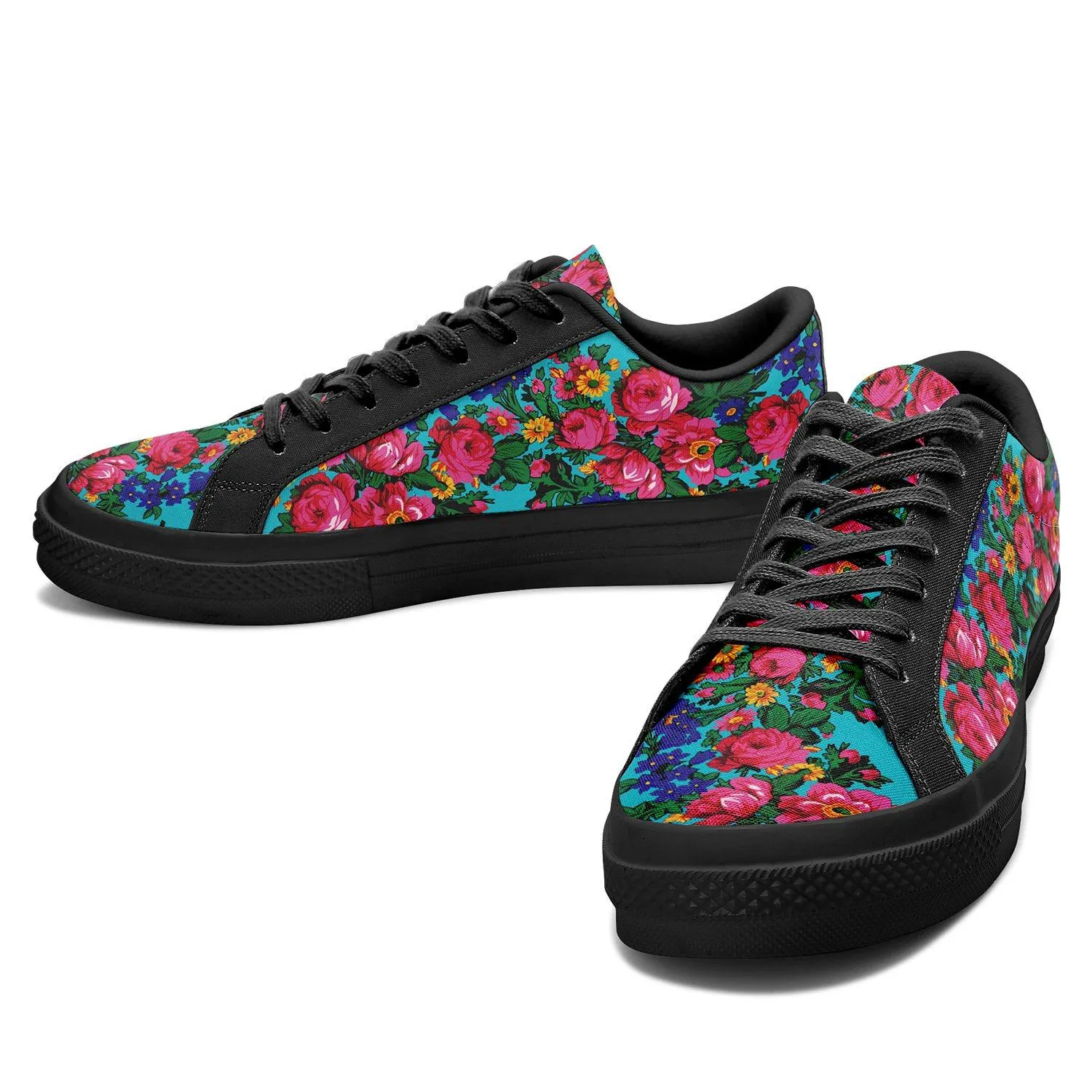 Kokum's Revenge - Sky Aapisi Low Top Canvas Shoes Black Sole