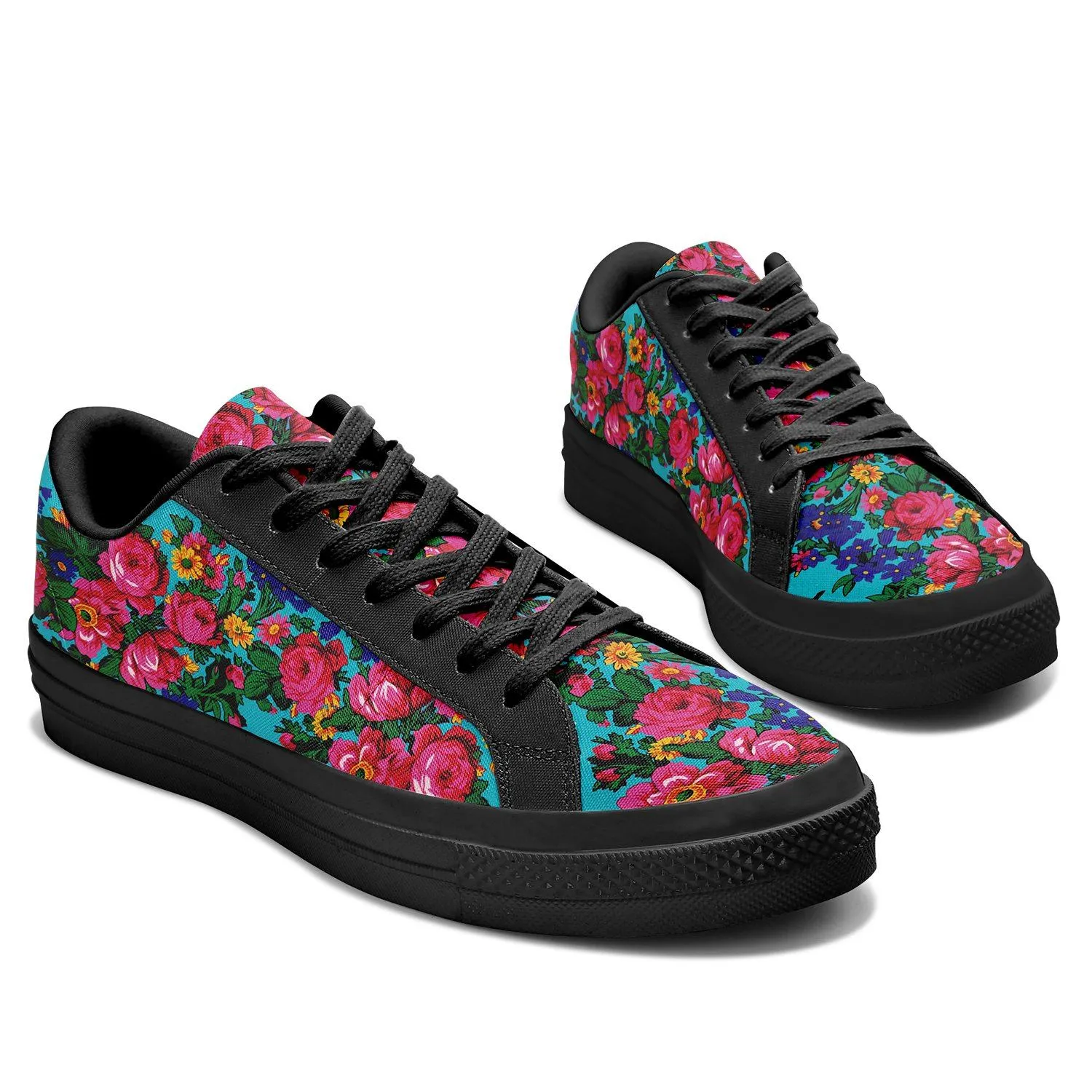 Kokum's Revenge - Sky Aapisi Low Top Canvas Shoes Black Sole