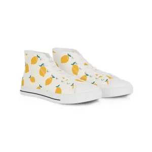 Lemons Men's High Top Sneakers