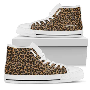 Leopard High Top Sneakers