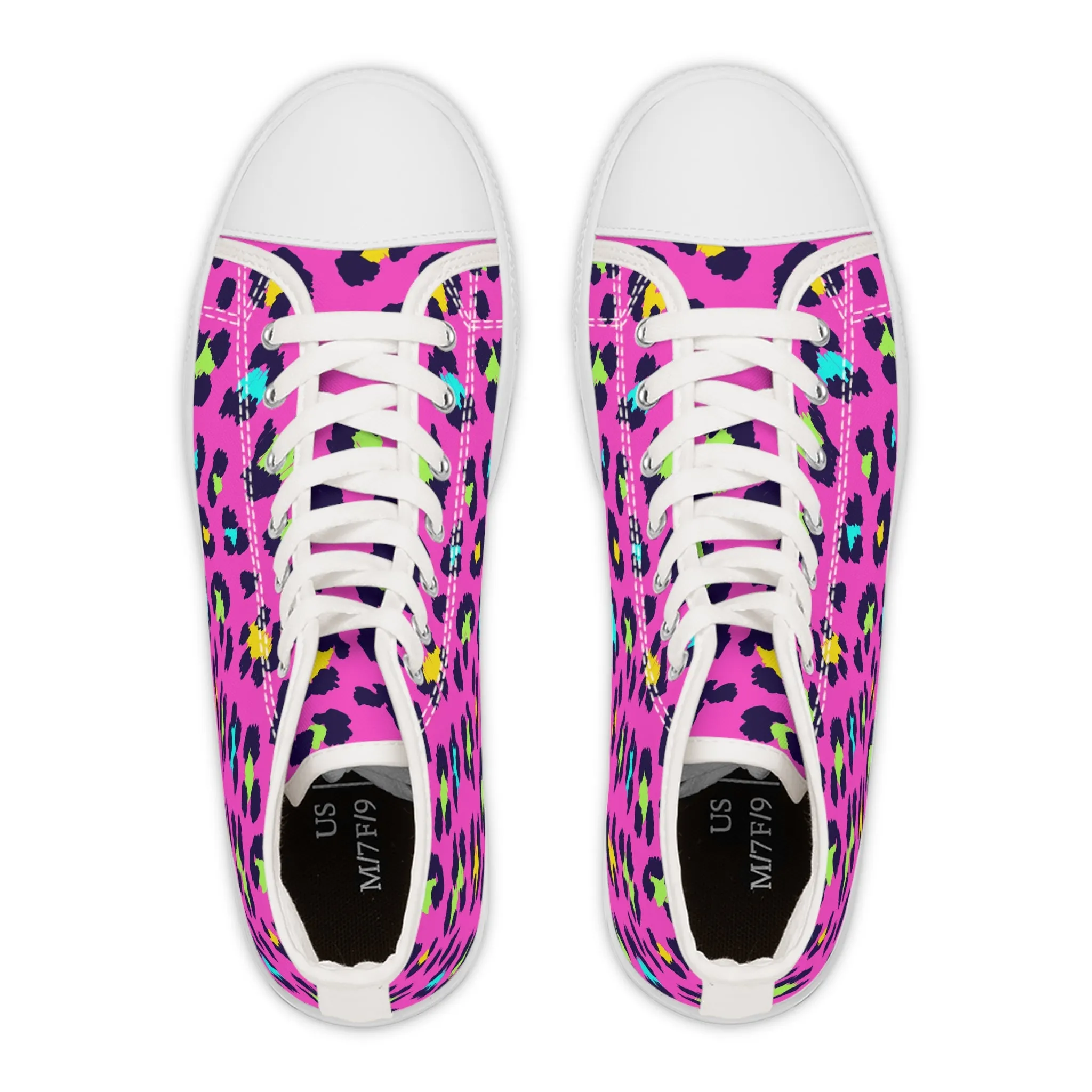 Leopard Women's High Top Sneakers