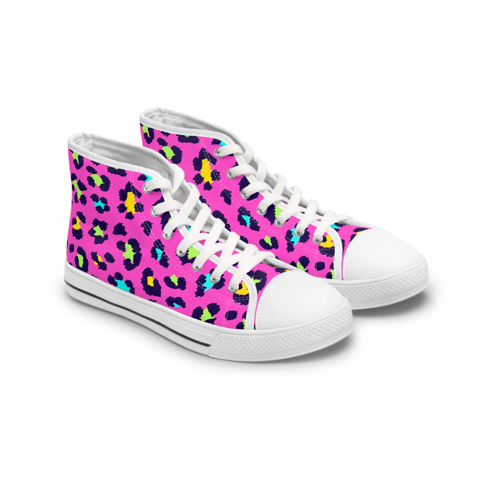 Leopard Women's High Top Sneakers