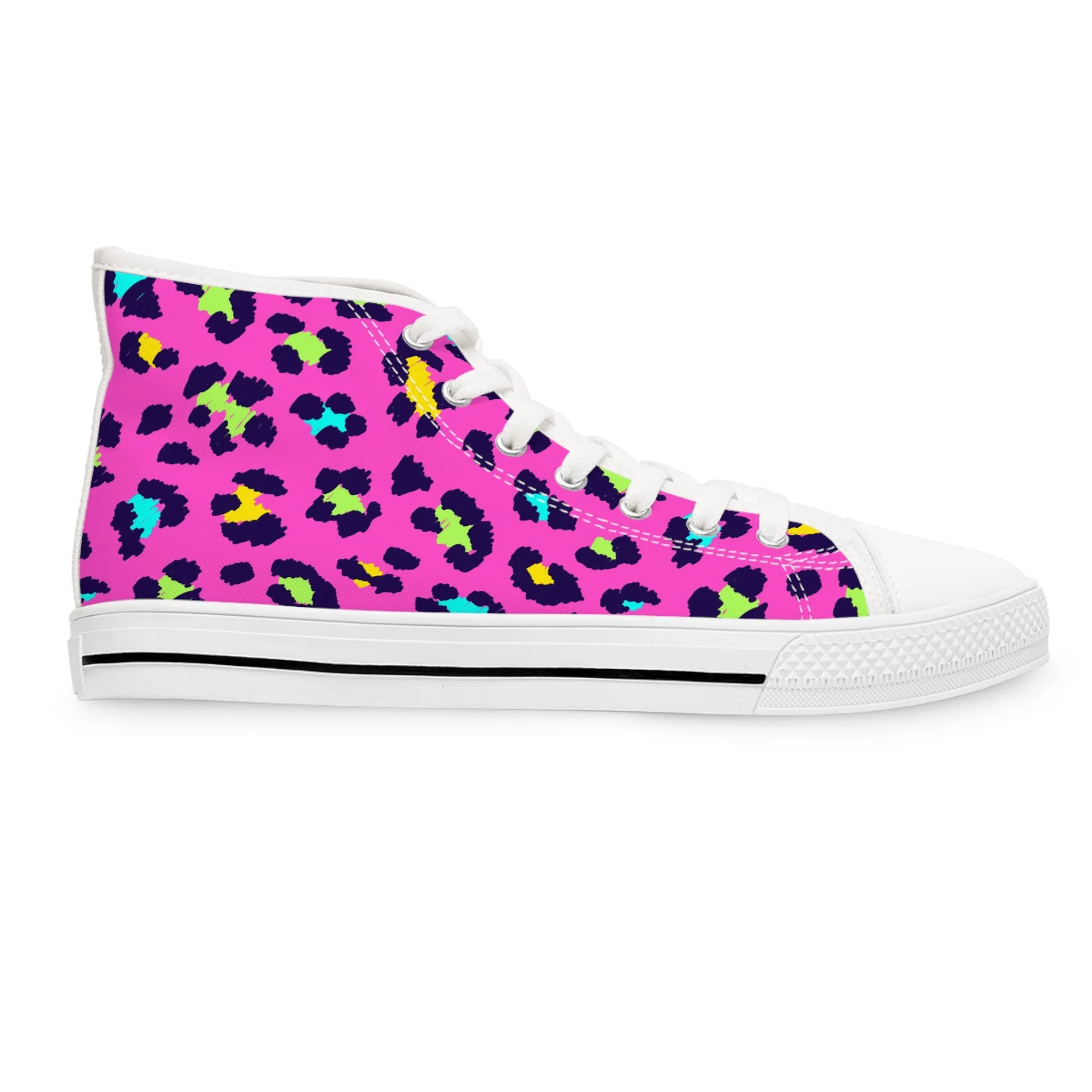 Leopard Women's High Top Sneakers