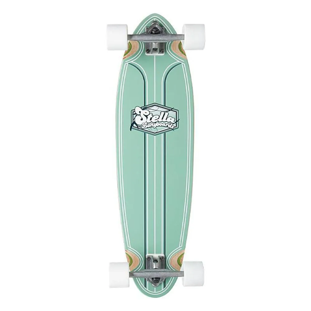 Longboard Cruiser - Green Foam Top Duke 33" - Stella Complete