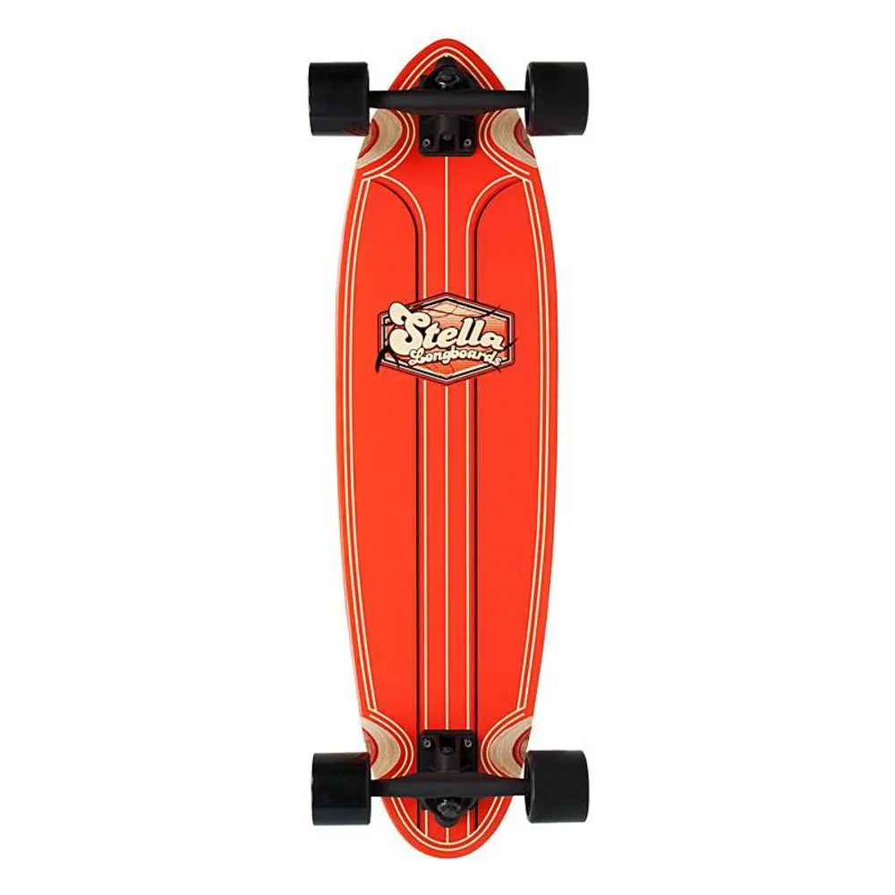 Longboard Cruiser - Orange Grip Top Duke 33" - Stella Complete