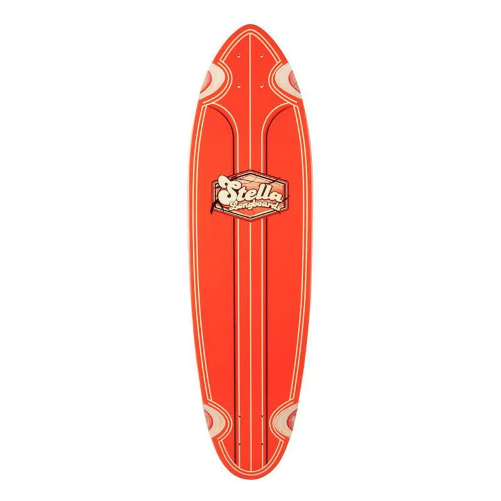 Longboard Cruiser - Orange Grip Top Duke 33" - Stella - Deck