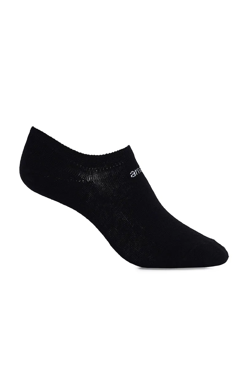 Low Cut Socks (Pack of 2) - Bright White-Black