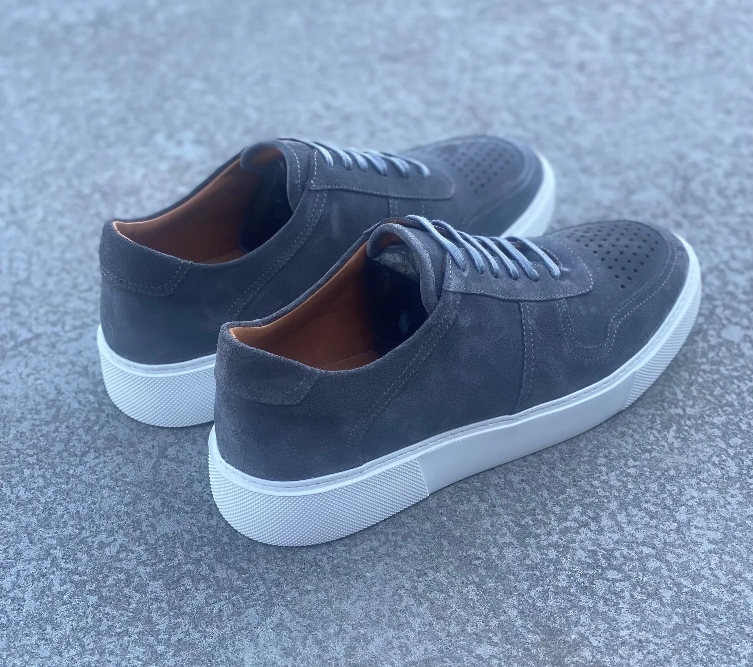 Luca suede grey